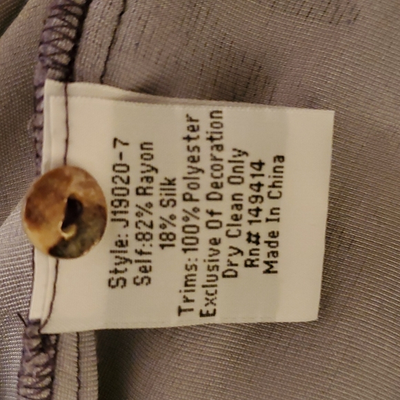 Johnny Was Kasumi Velvet boxy shirt - Picture 7 of 8